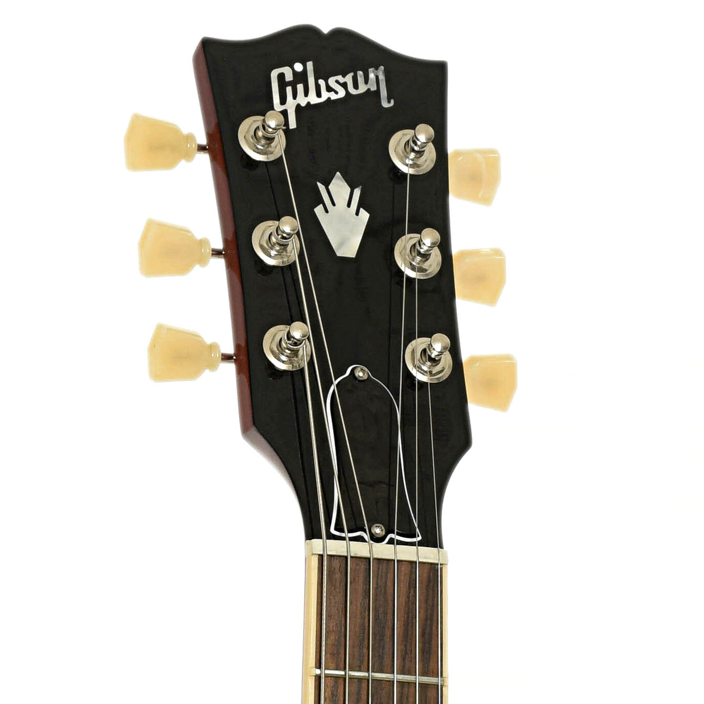 Headstock of Gibson ES-335 Hollowbody Electric Guitar