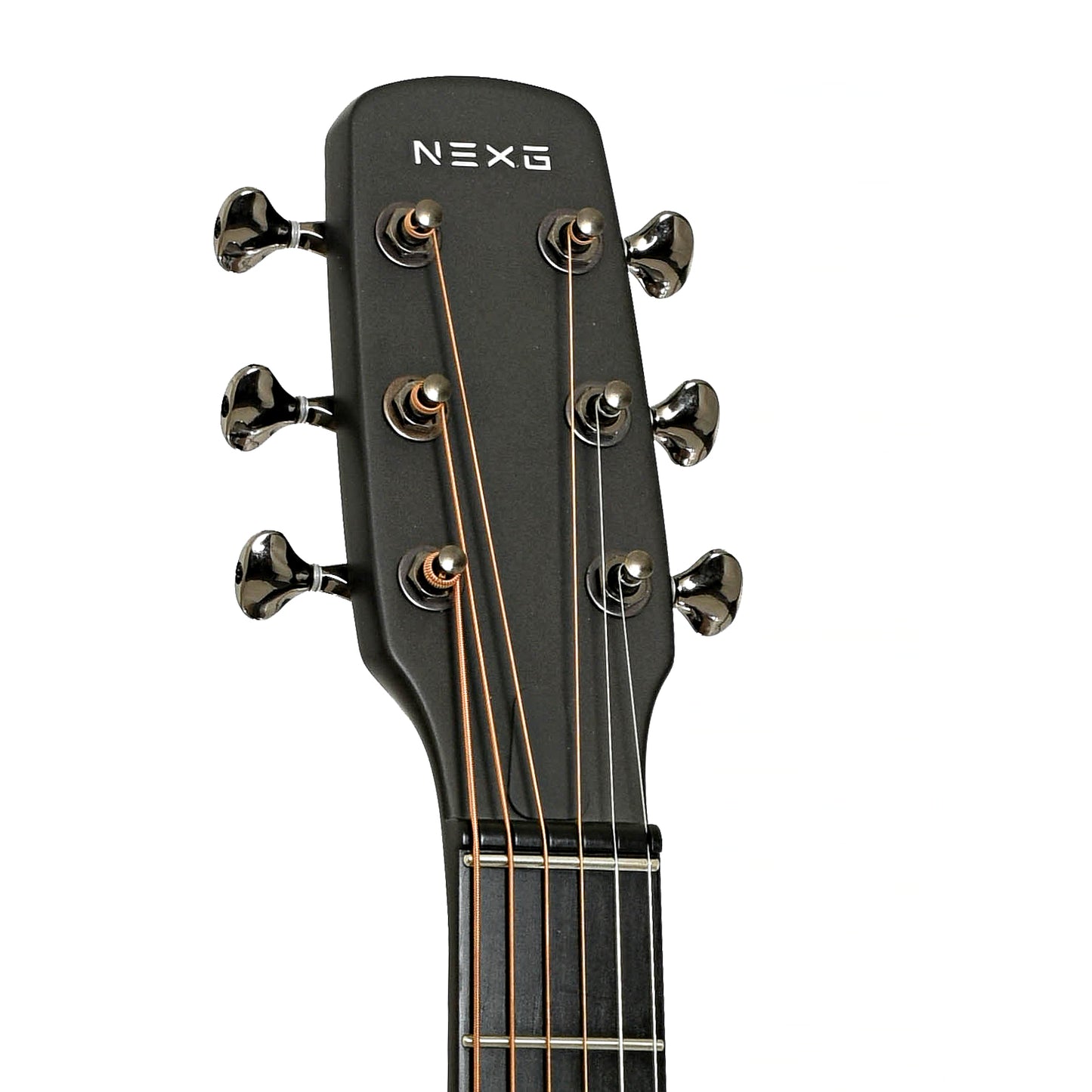 Headstock of Enya NEXG Smart Audio Guitar 