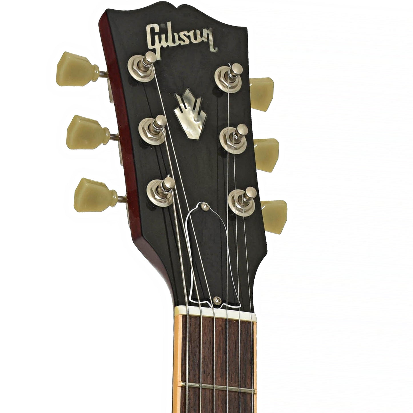 Headstock of Gibson Custom Shop ES-339 Hollowbody Electric Guitar