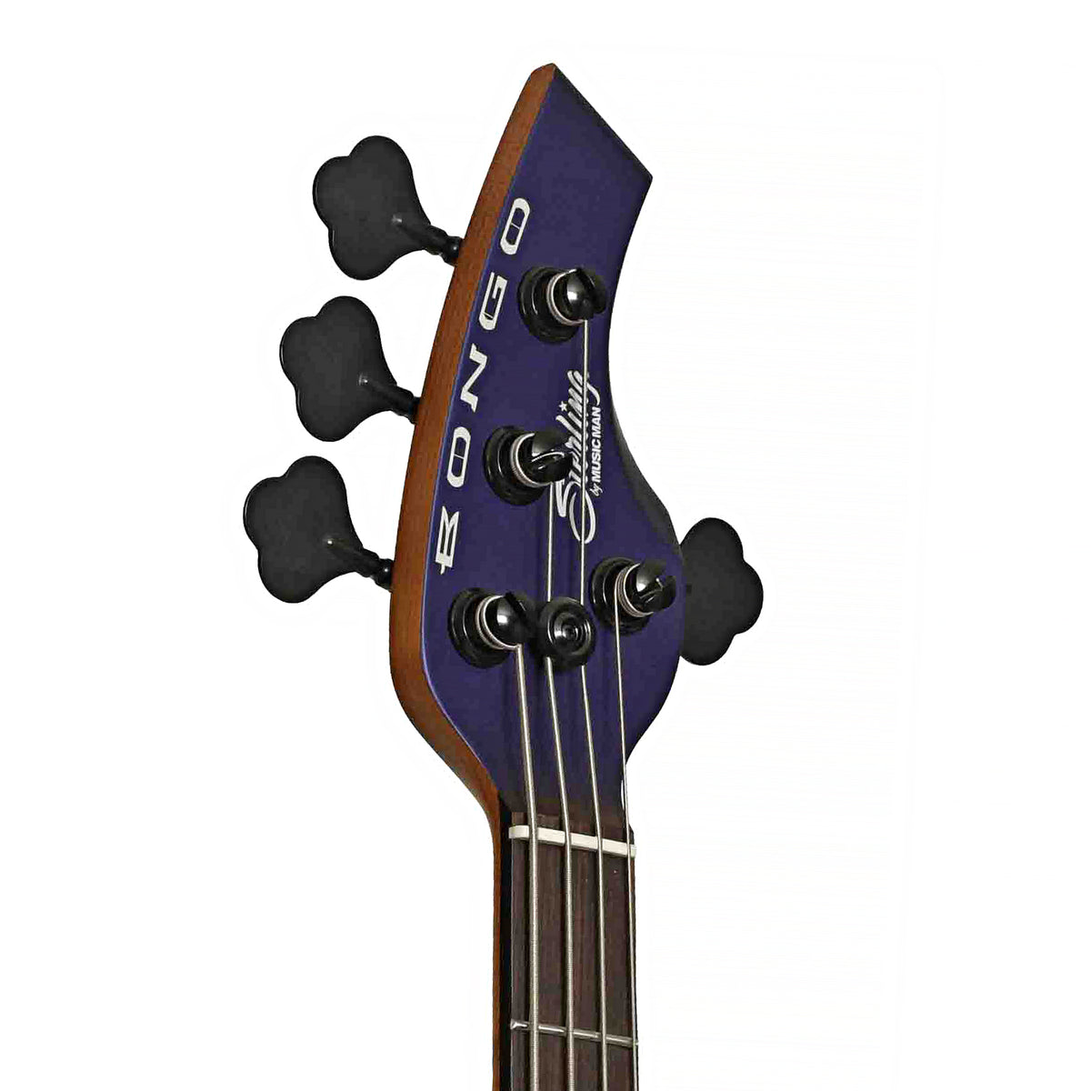 Sterling by Music Man Bongo Electric Bass Guitar, Firemist Purple Satin