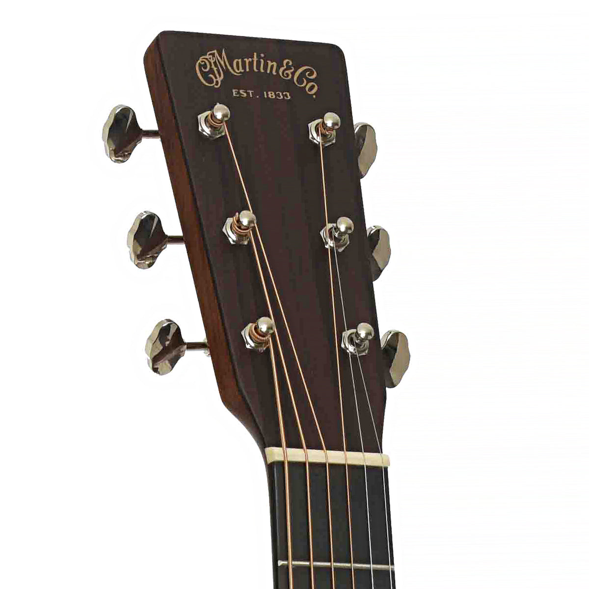 Front Headstock of Martin 00-18 Joe Bonamassa Acoustic Guitar & Case