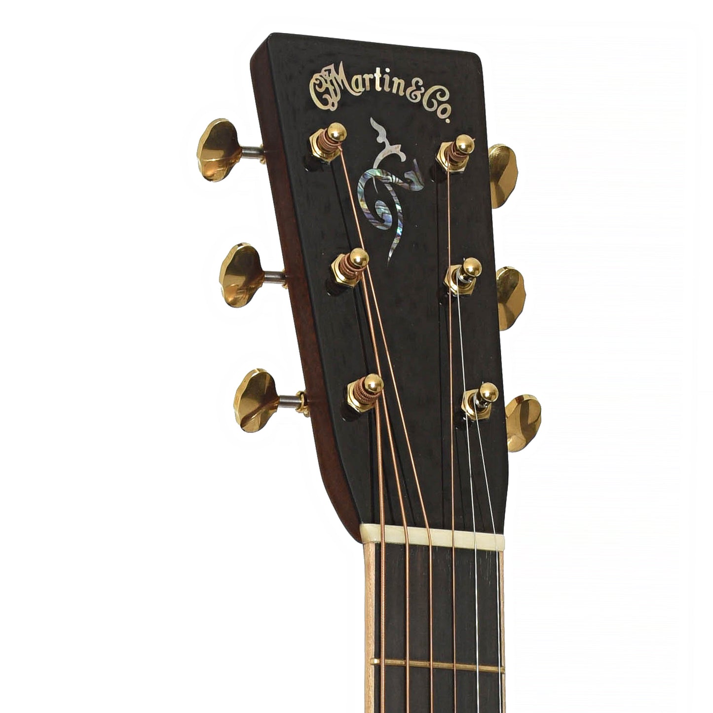 Tuners of Martin Custom SC Cutaway Acoustic-Electric Guitar 