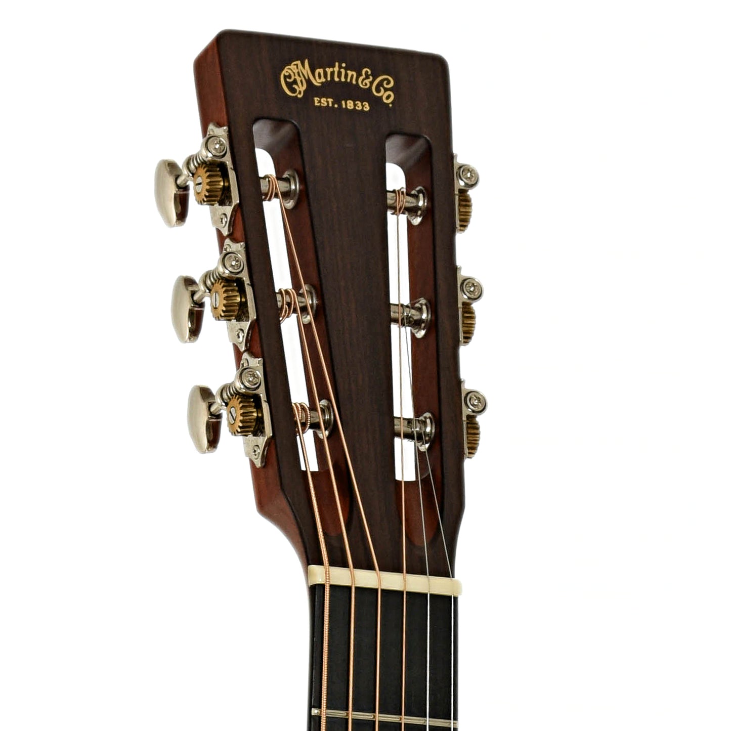 Headstock of Martin 000-16 12-Fret Custom Acoustic Guitar 