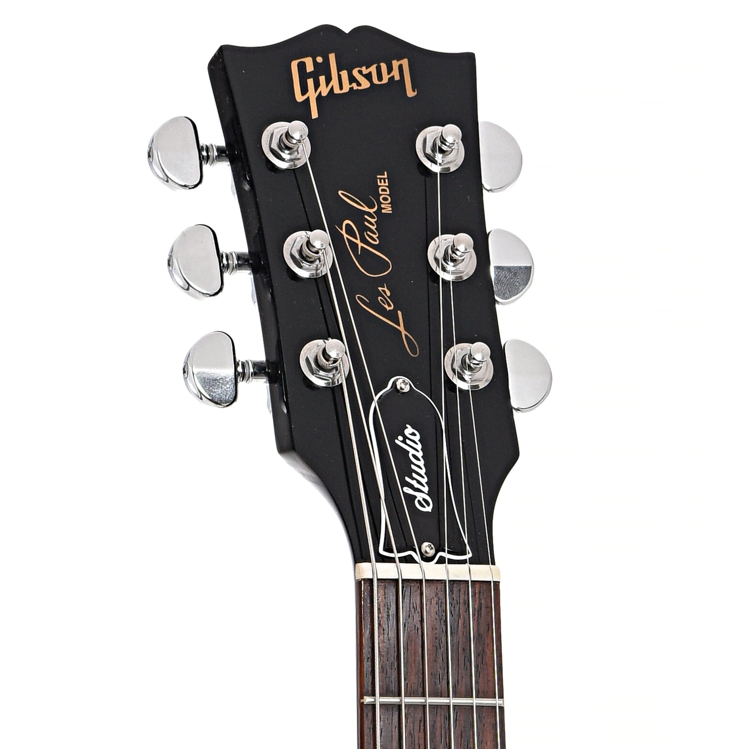 front headstock of Gibson Les Paul Studio Electric 