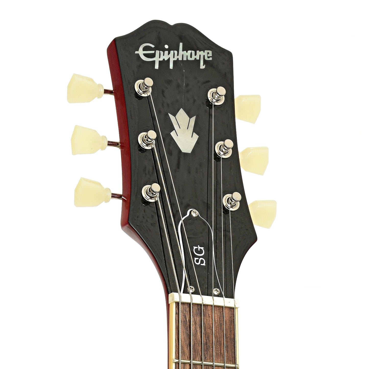 Headstock of Epiphone SG Standard Electric Guitar