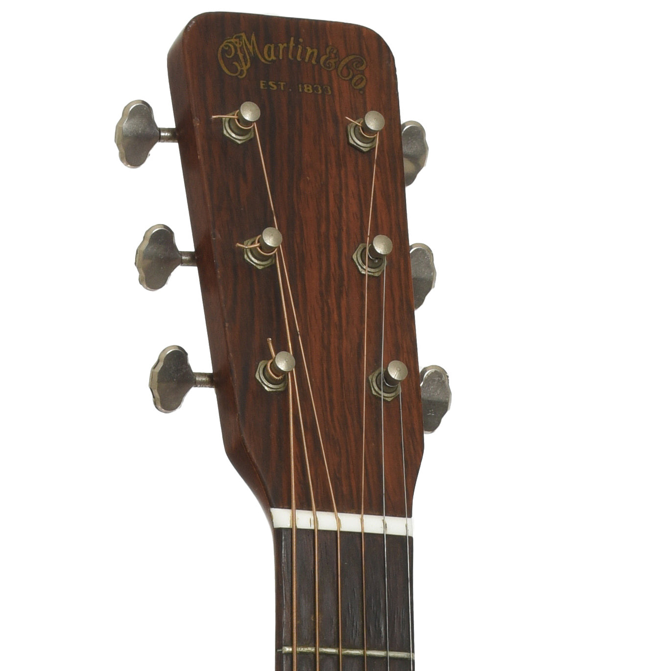 Headstock of Martin 000-18 Acoustic Guitar