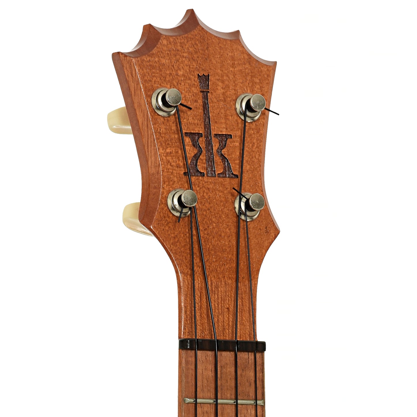 Headstock of KoAloha KC-10 PIkake Concert Ukulele 