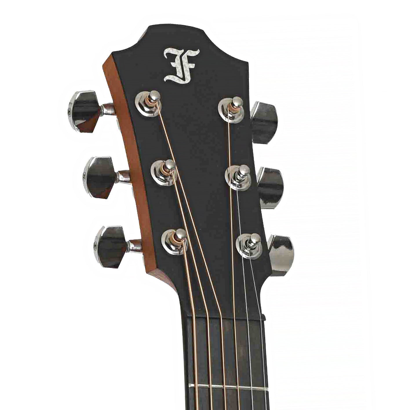 Front headstock of Furch Violet Deluxe GC-SM