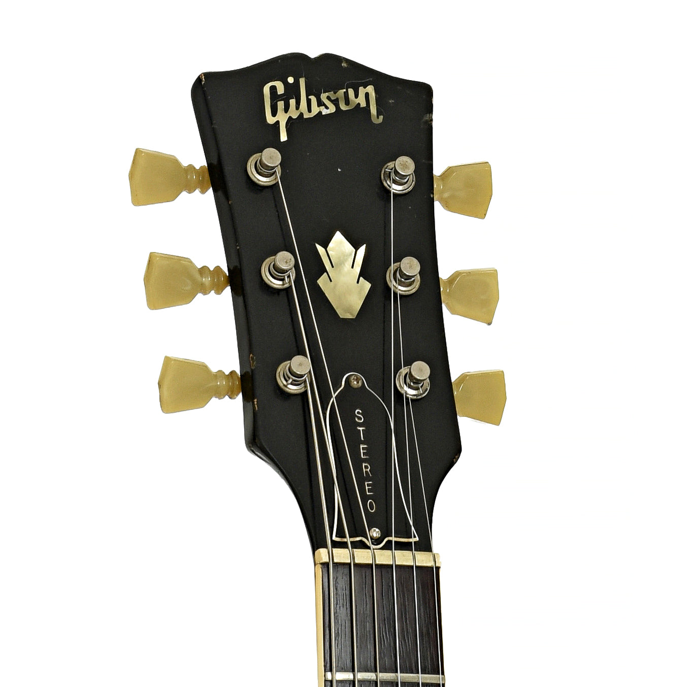 Headstock of Gibson ES-335 Hollowbody Electric Guitar 