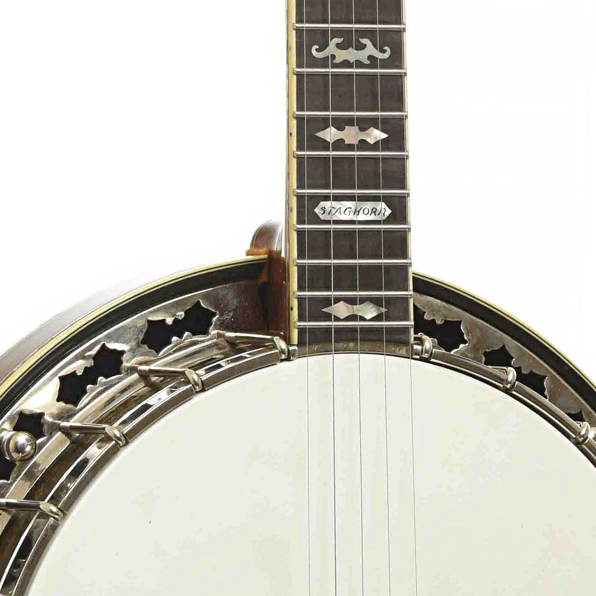 Neck Joint of Stelling Staghorn Resonator Banjo