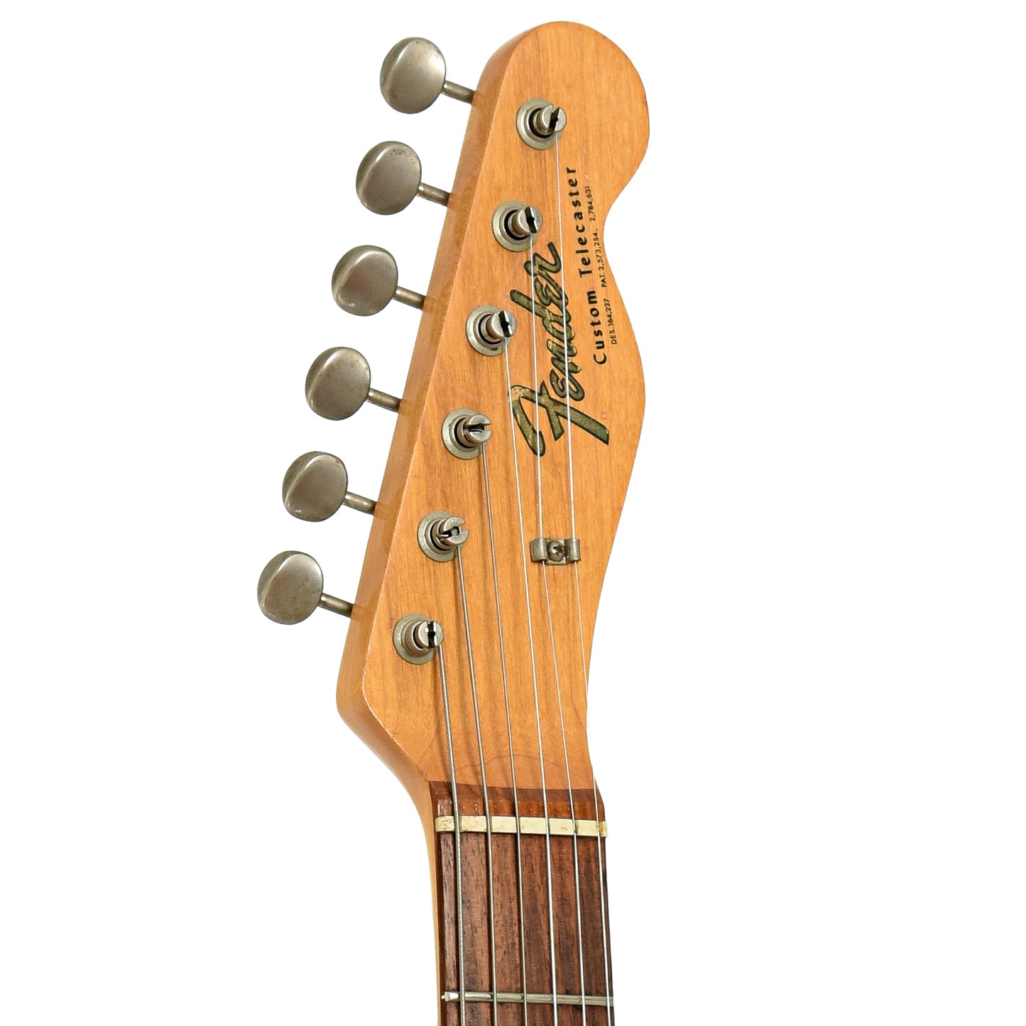 Headstock of Fender Telecaster Custom Electric Guitar