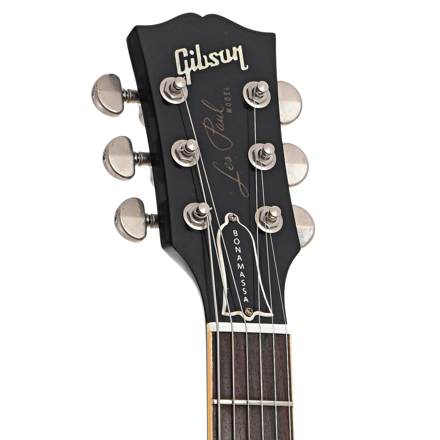 Front headstock of Gibson Joe Bonamassa Les Paul Electric Guitar (2011)