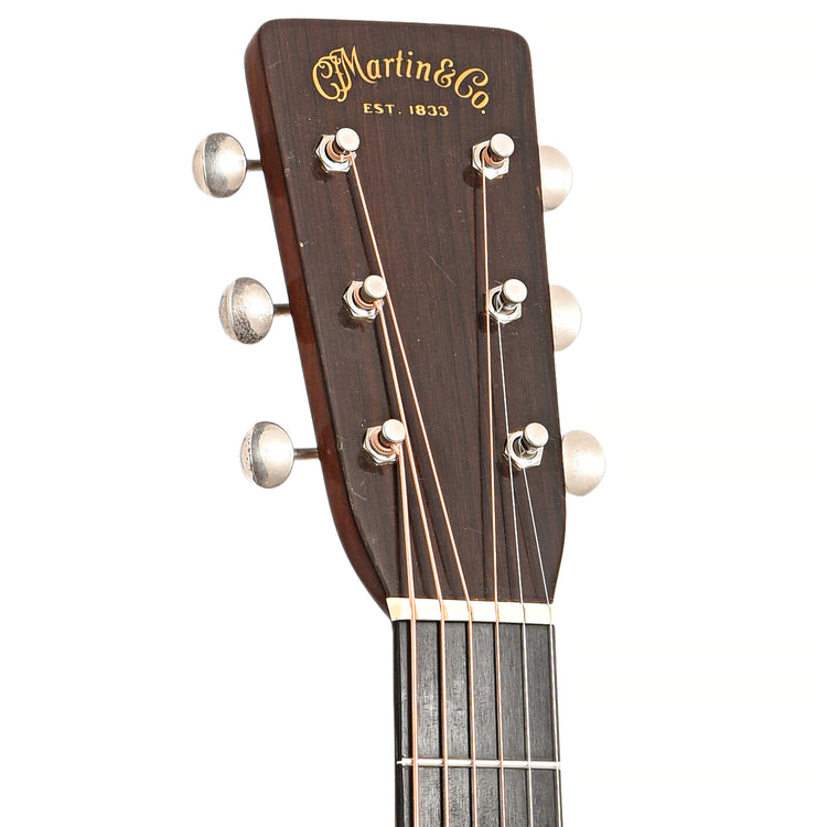 Front headstock of 1943 Martin 000-28 Acoustic 