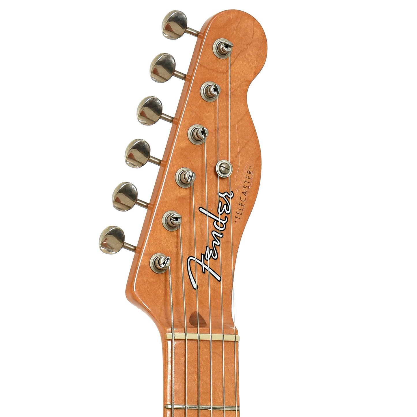 Headstock of Fender American Vintage Reissue '52 Telecaster Electric Guitar 