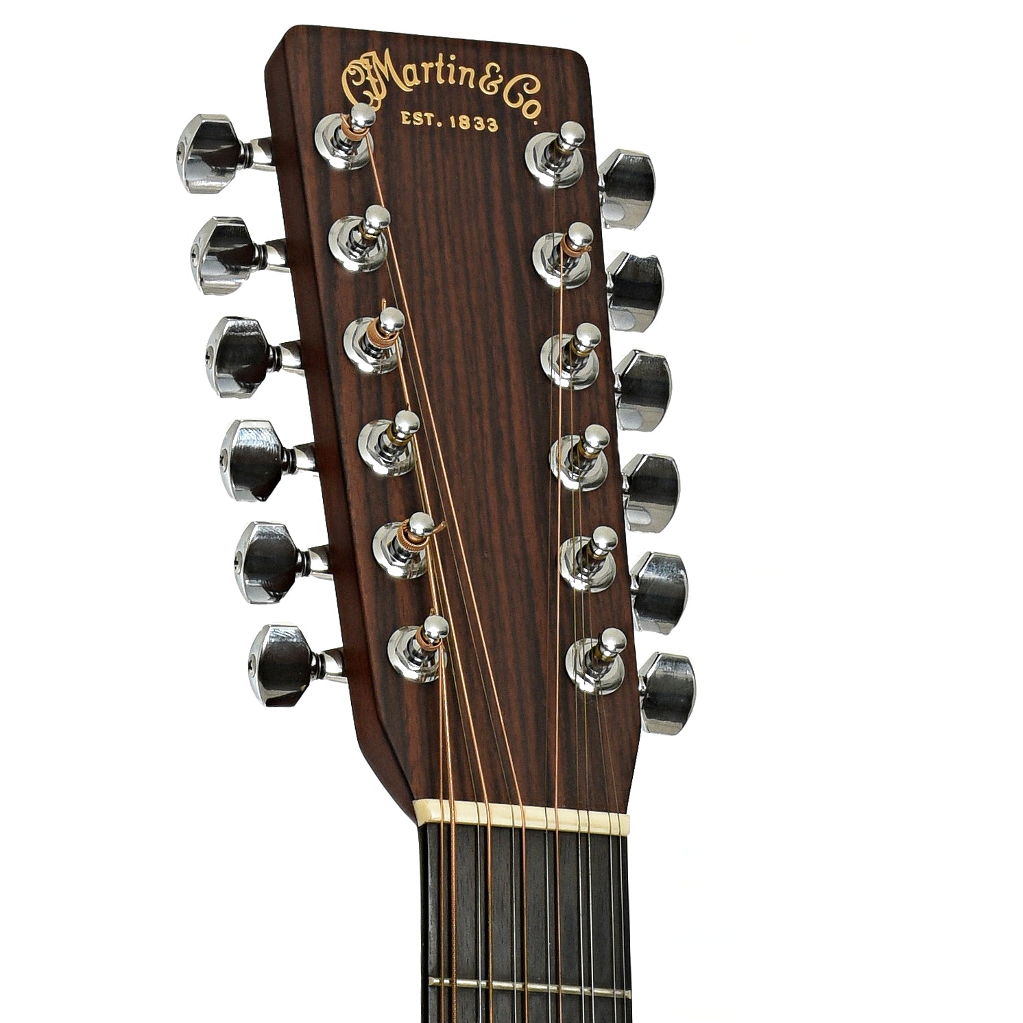 Headstock of Martin D-12-28