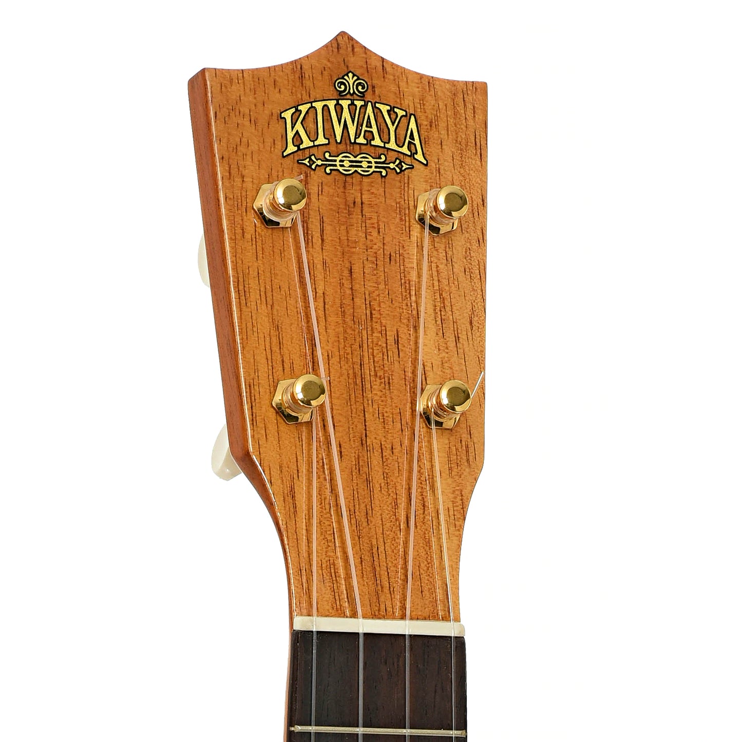 Headstock of Kiwaya Eco Series KS-5 Koa Soprano Ukulele