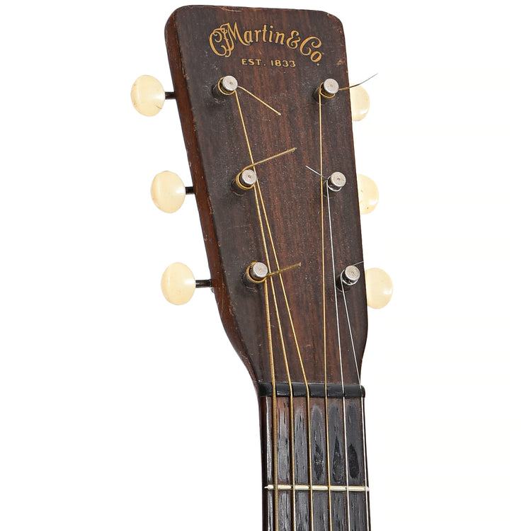 Front headstock of Martin 00-18 Acoustic 