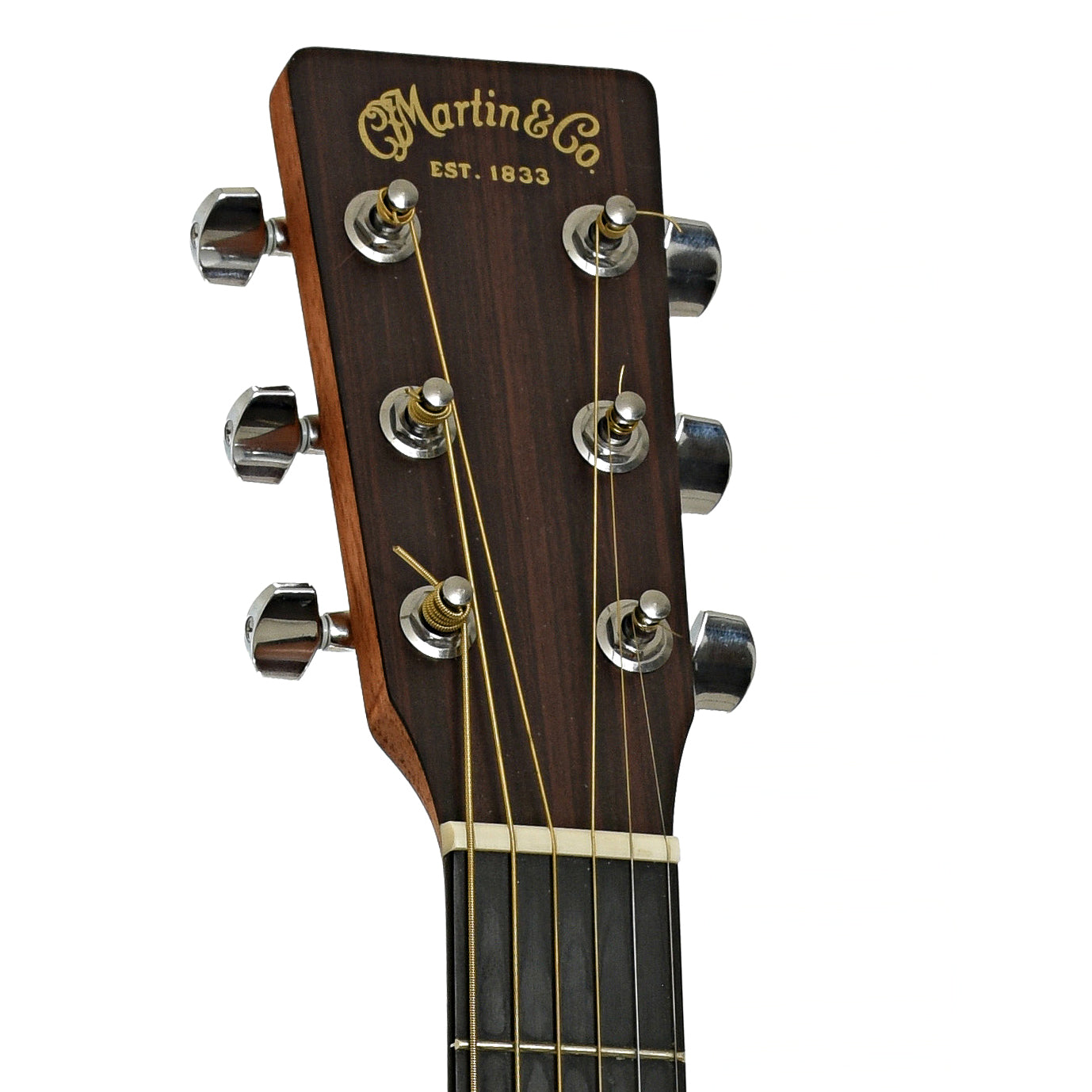 Headstock of Martin DRS1 Acoustic Guitar 
