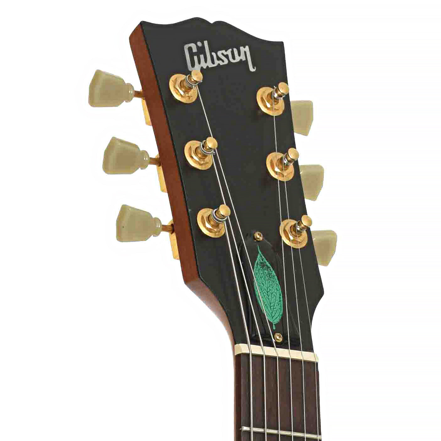 Front Headstock of Gibson Les Paul Smartwood