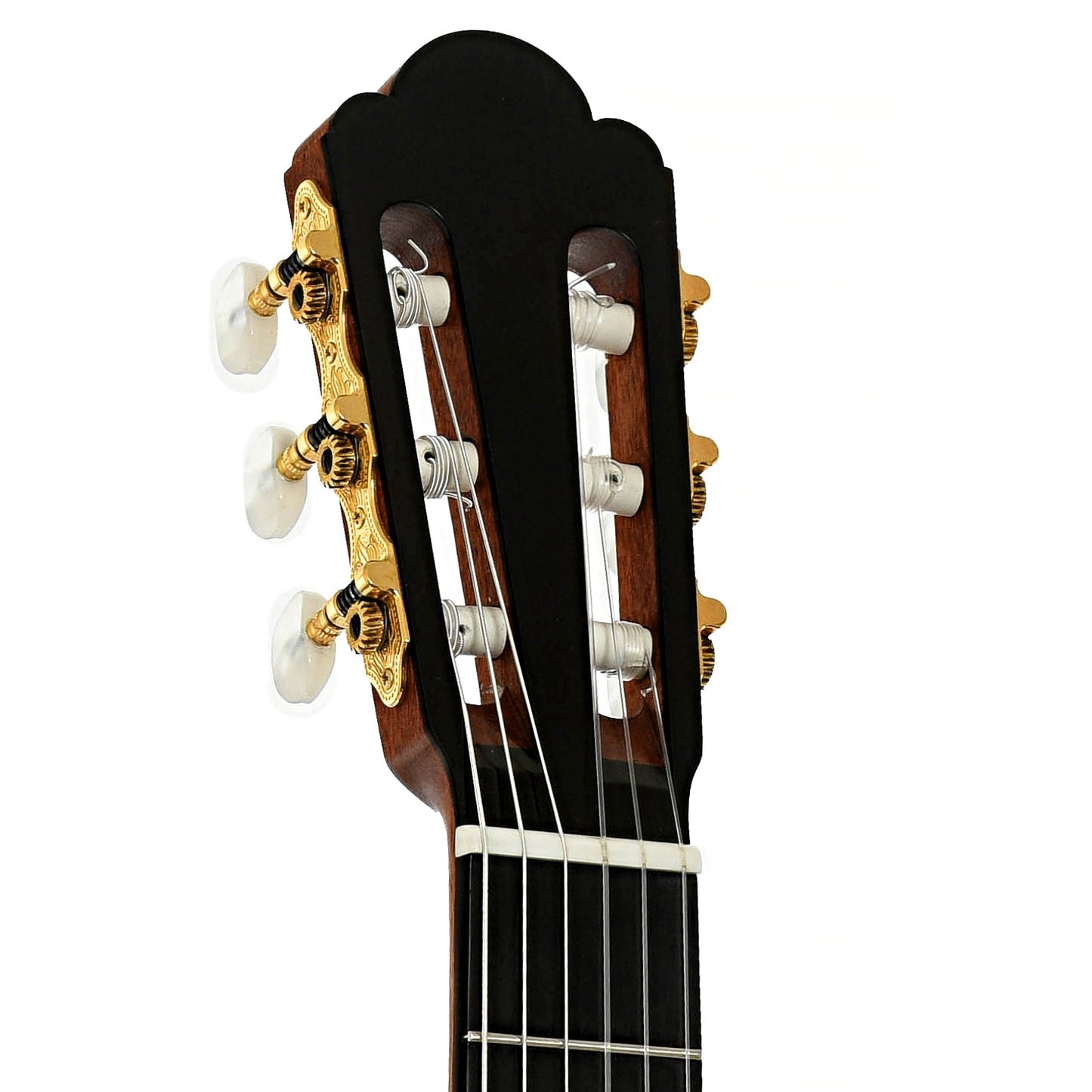 Headstock of Gutmeier Classical Guitar (1998)