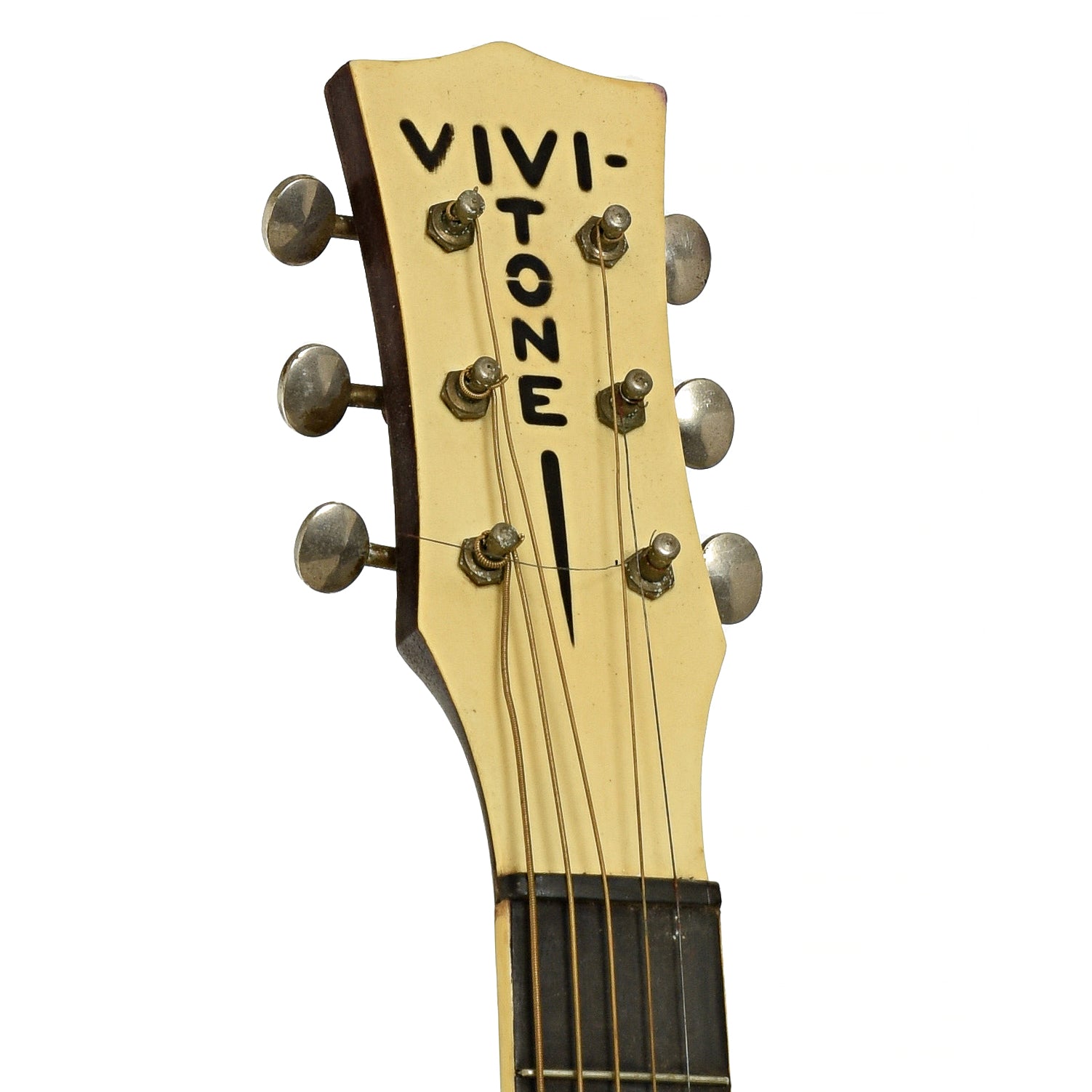 Headstock of Vivi-Tone Archtop Acoustic Guitar