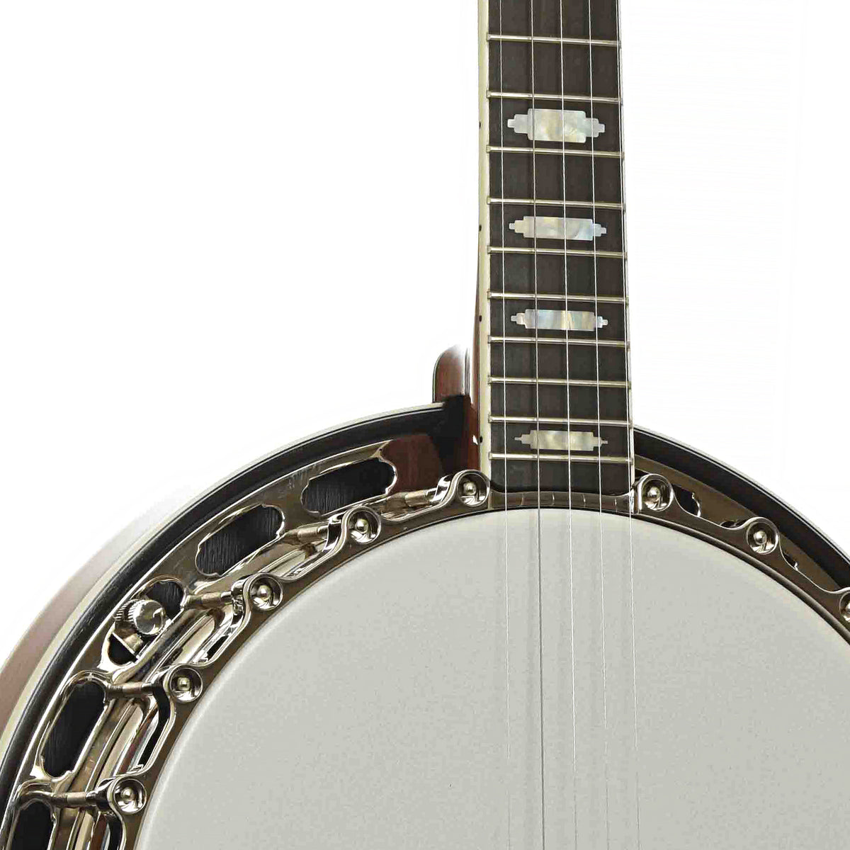 Front Neck Joint of Gold Tone Mastertone OB-12 Top Tension Resonator Banjo