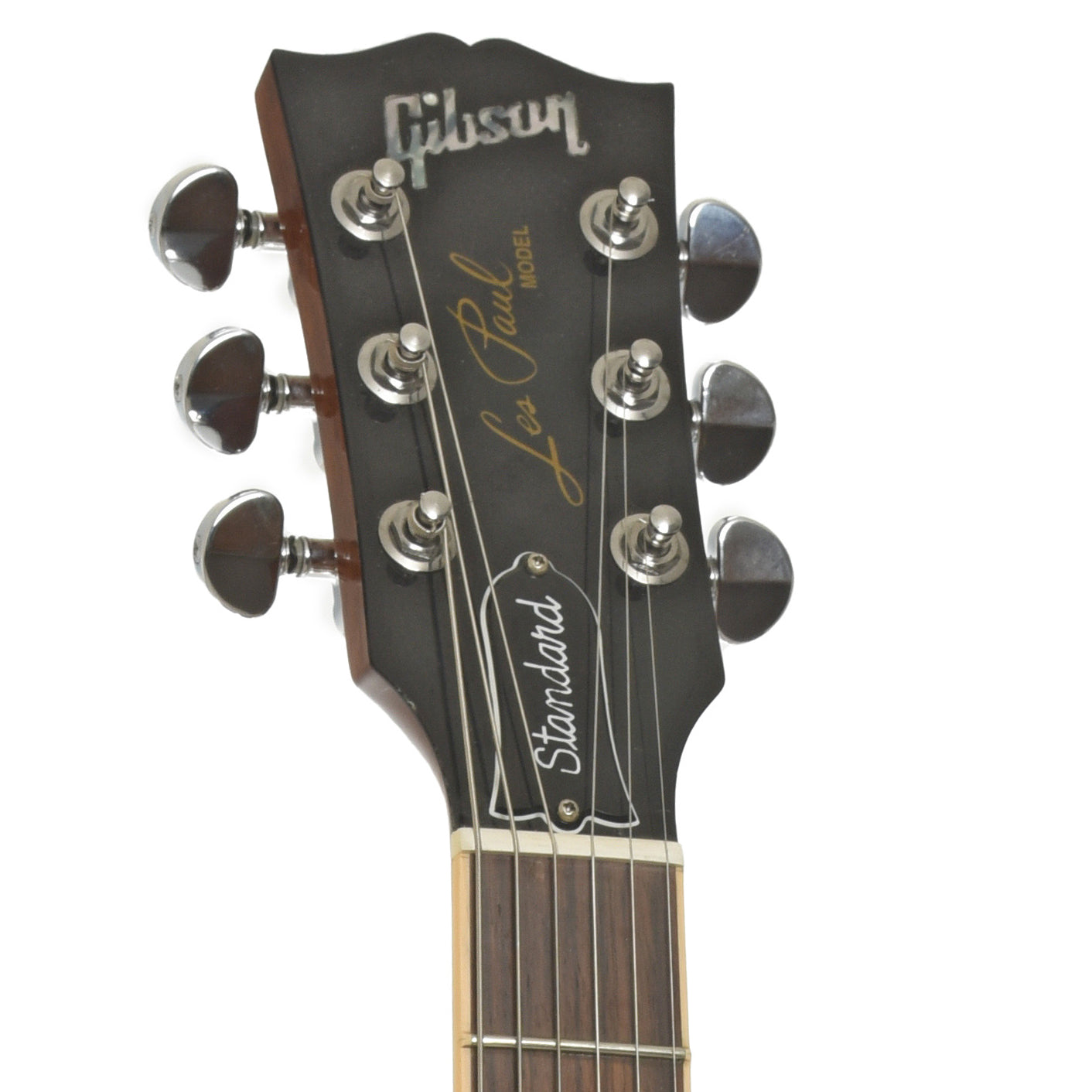 Headstock of Gibson Les Paul Standard Electric Guitar 