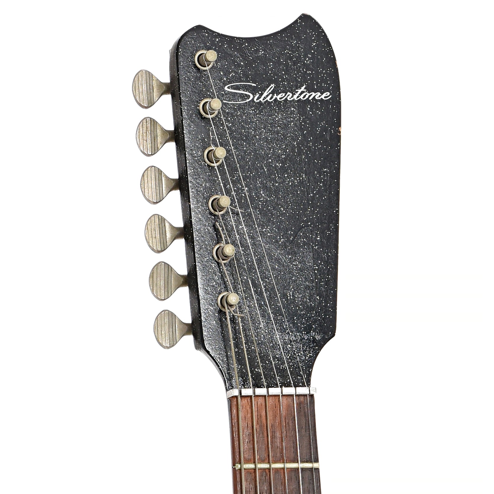 Front headstock of Silvertone 1448 Guitar 