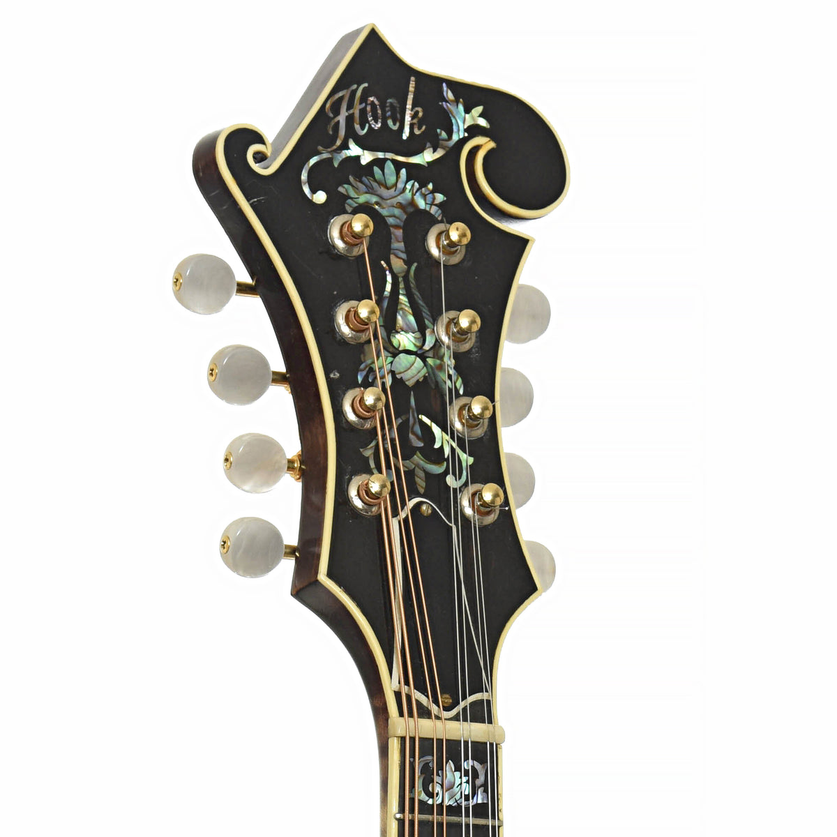 Headstock of Hook F-Style Mandolin 