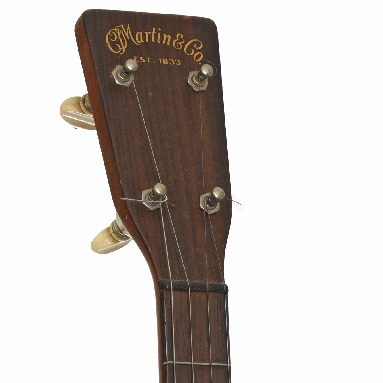 Headstock of Martin 5-17T Tenor Guitar