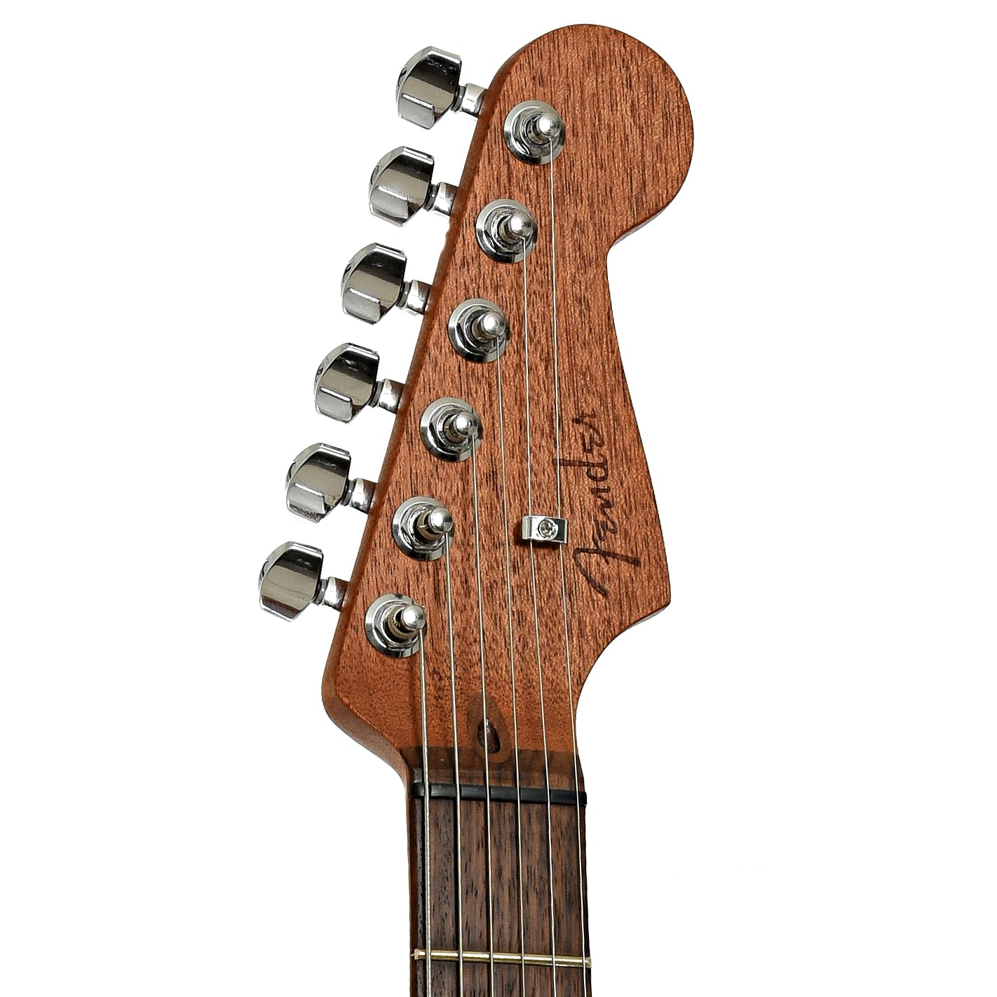 Fretboard of Fender Acoustasonic Player Jazzmaster Acoustic-Electric Guitar 