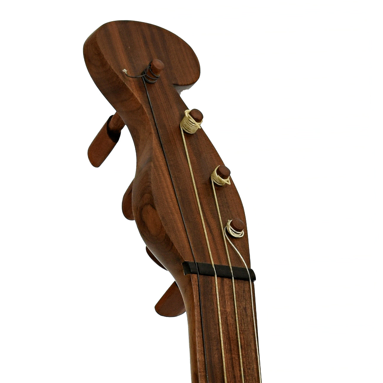 Headstock of Bob Thornburg Minstrel Banjo