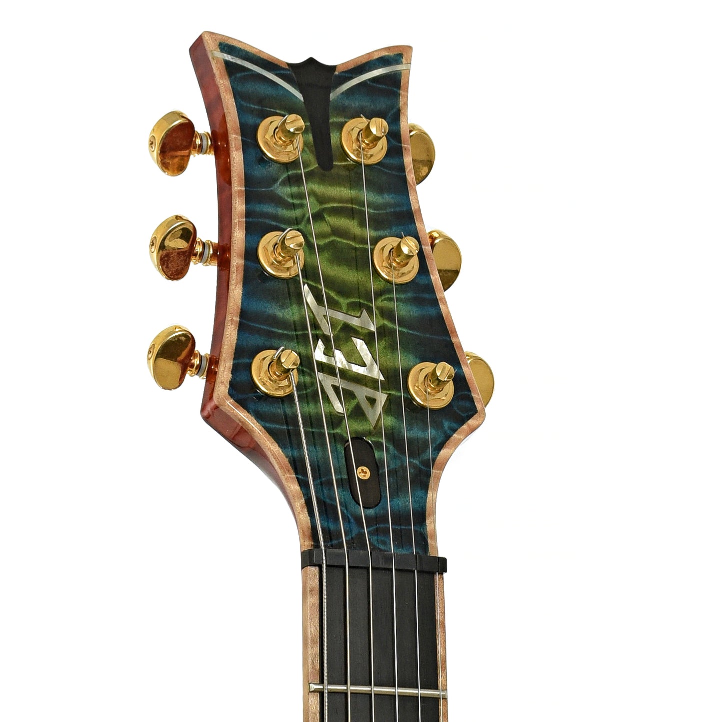 Headstock of Jet Earlewood Electric Guitar 
 