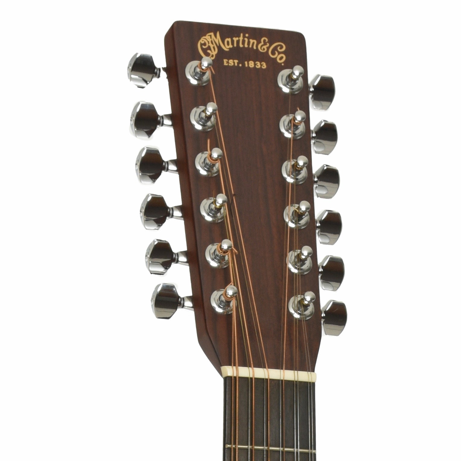 Headstock of Martin D-12-28