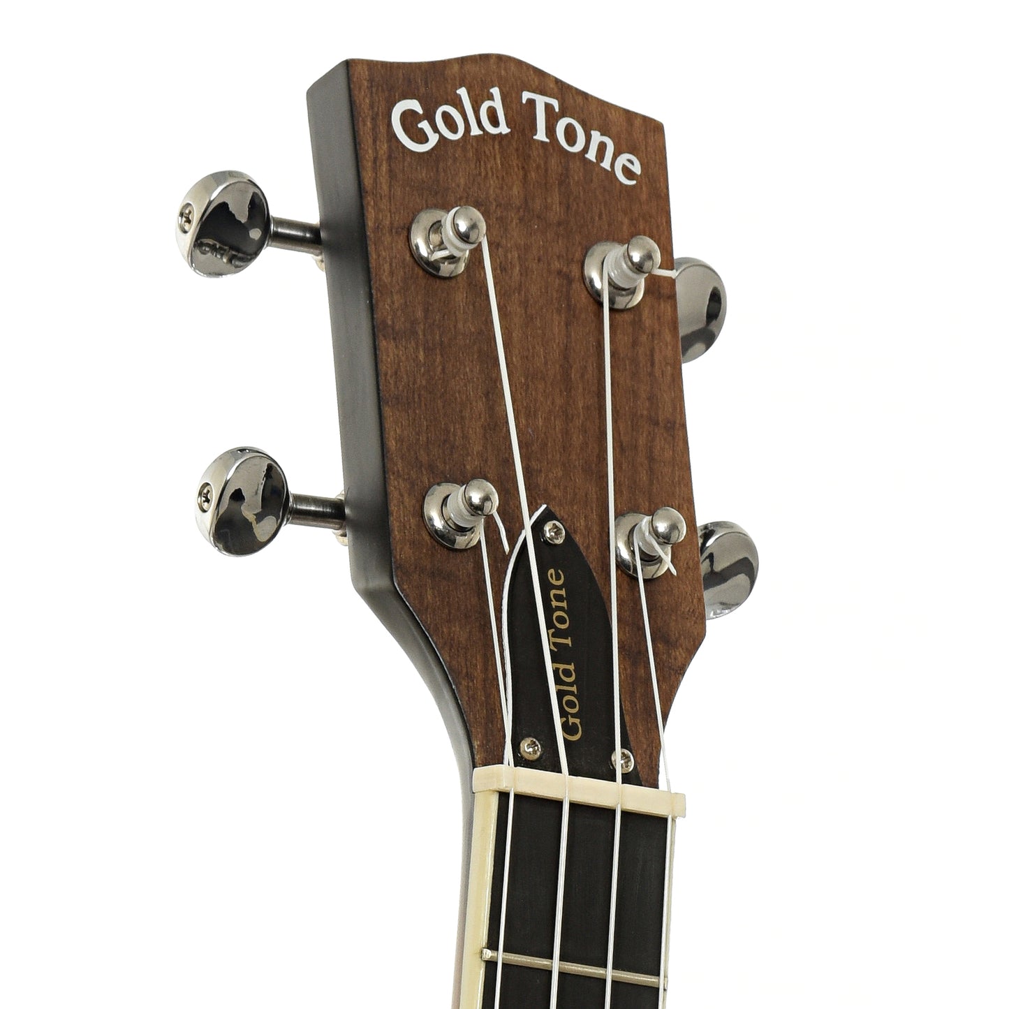 Headstokc of Gold Tone Tenor Banjo-Ukulele