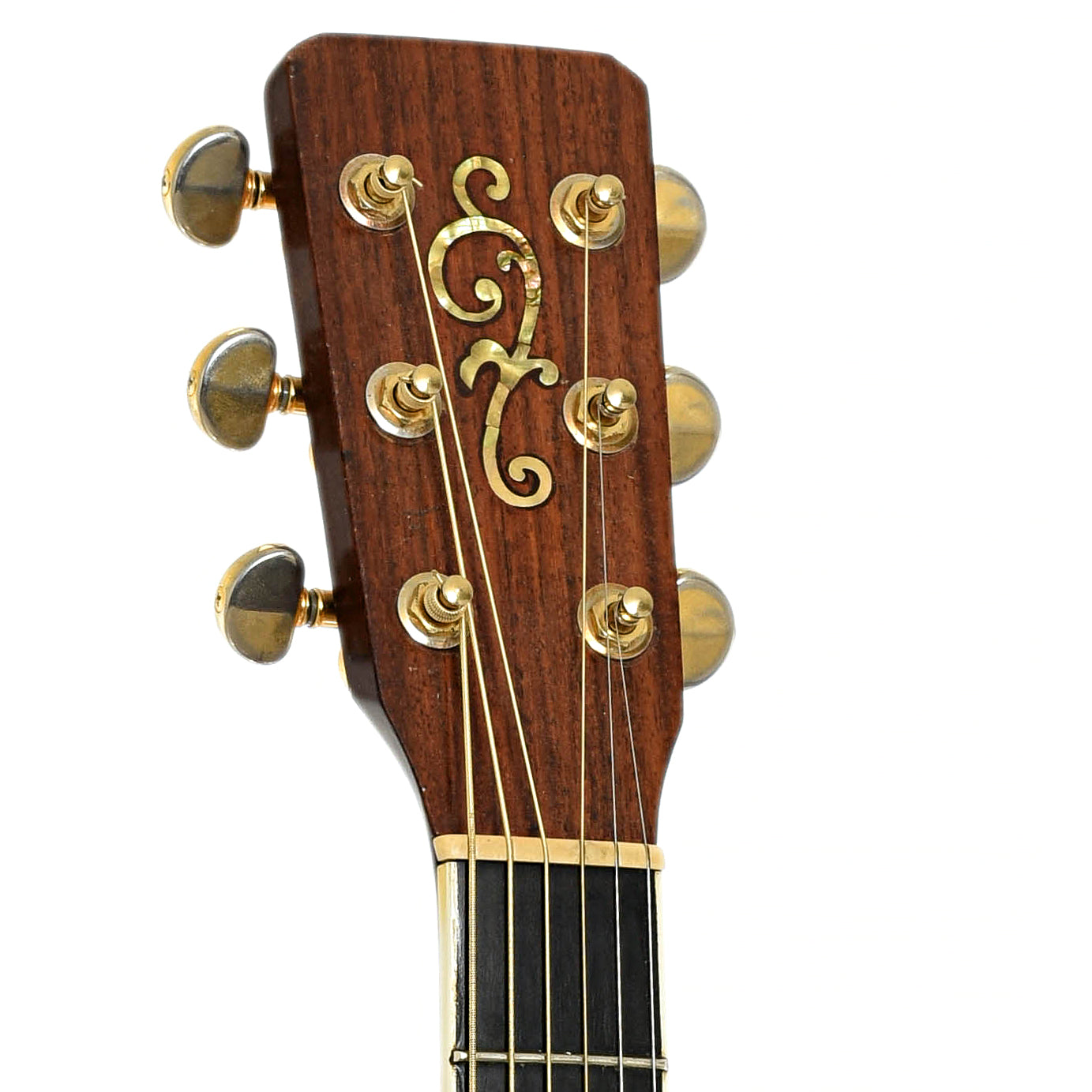 Headstock of Martin D-35 with Custom Neck