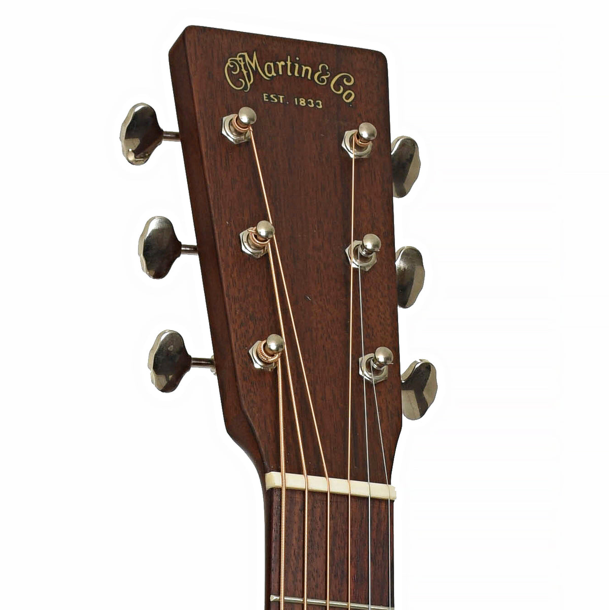 Headstokc of Martin 000-15M Acoustic Guitar