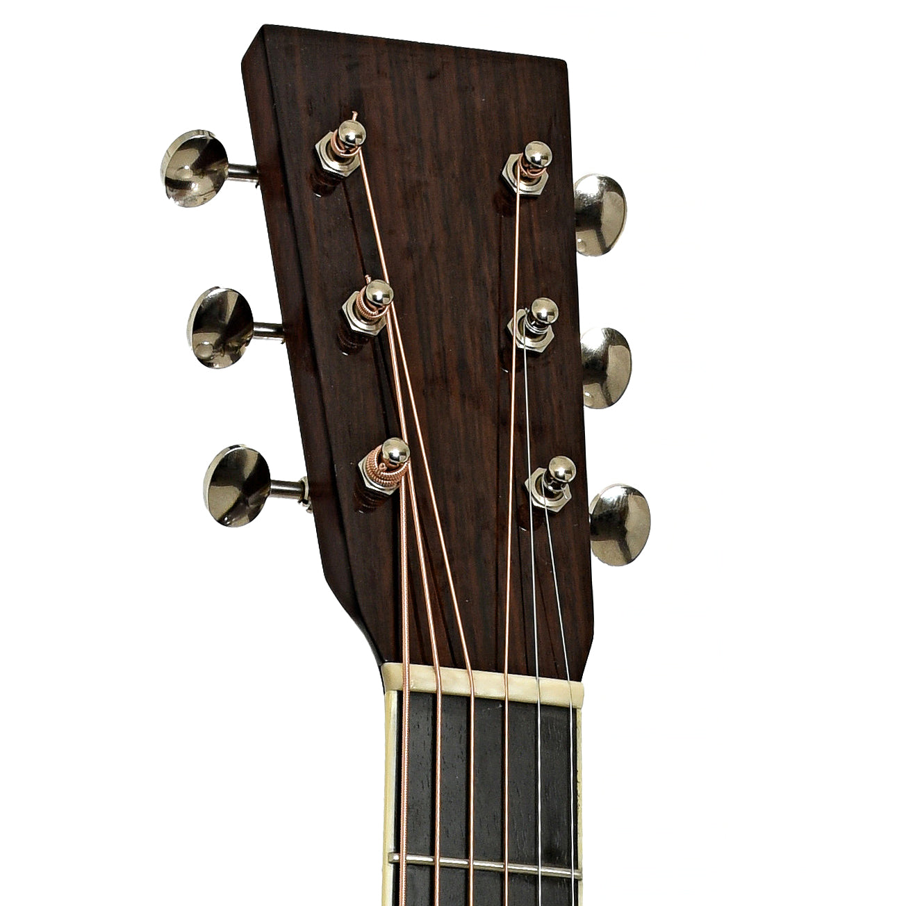 Hweadstock of Huss and Dalton TDR-Pilgrim Custom Acoustic Guitar 