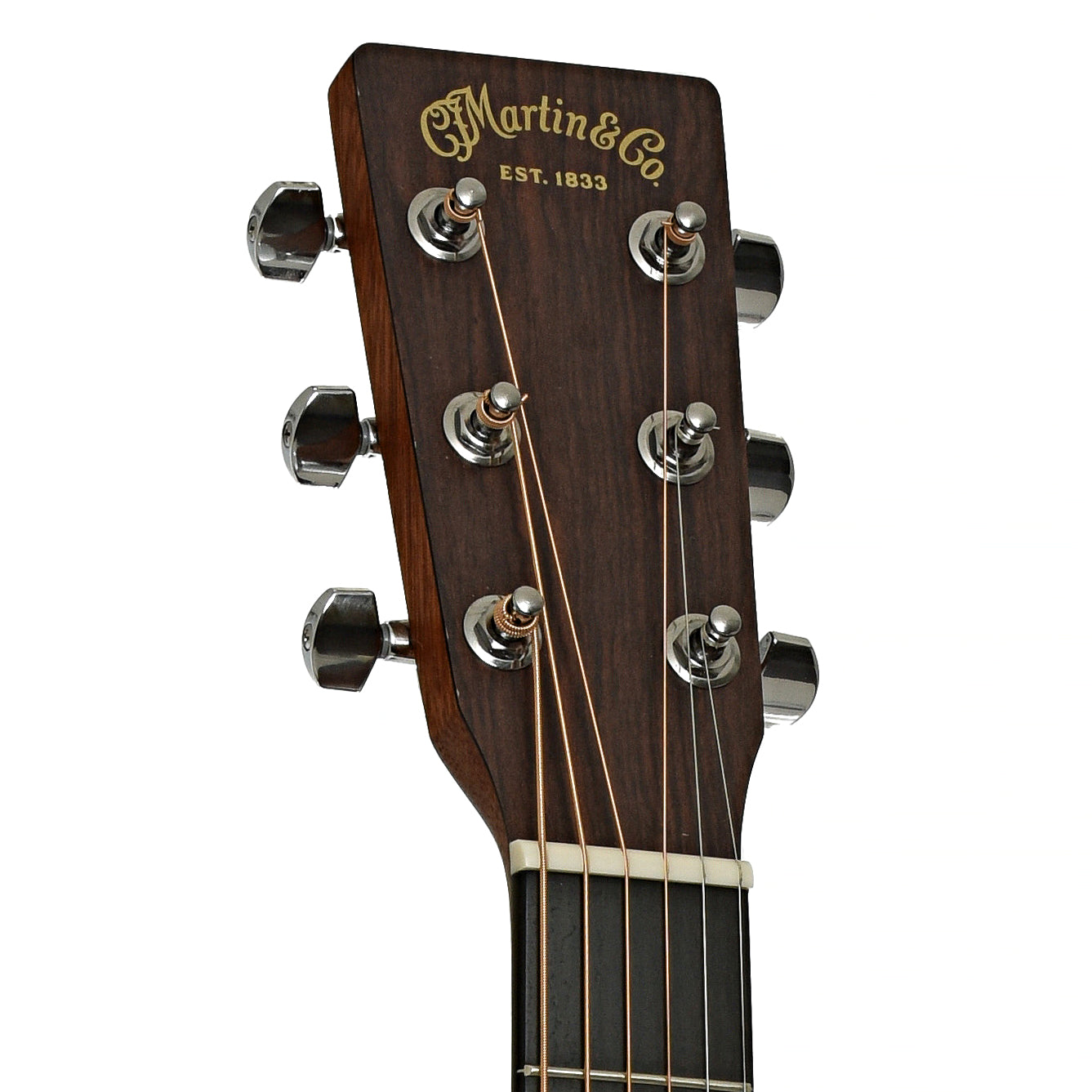 Headstock of Martin GPC-13E Ziricote Acoustic-Electric Guitar 