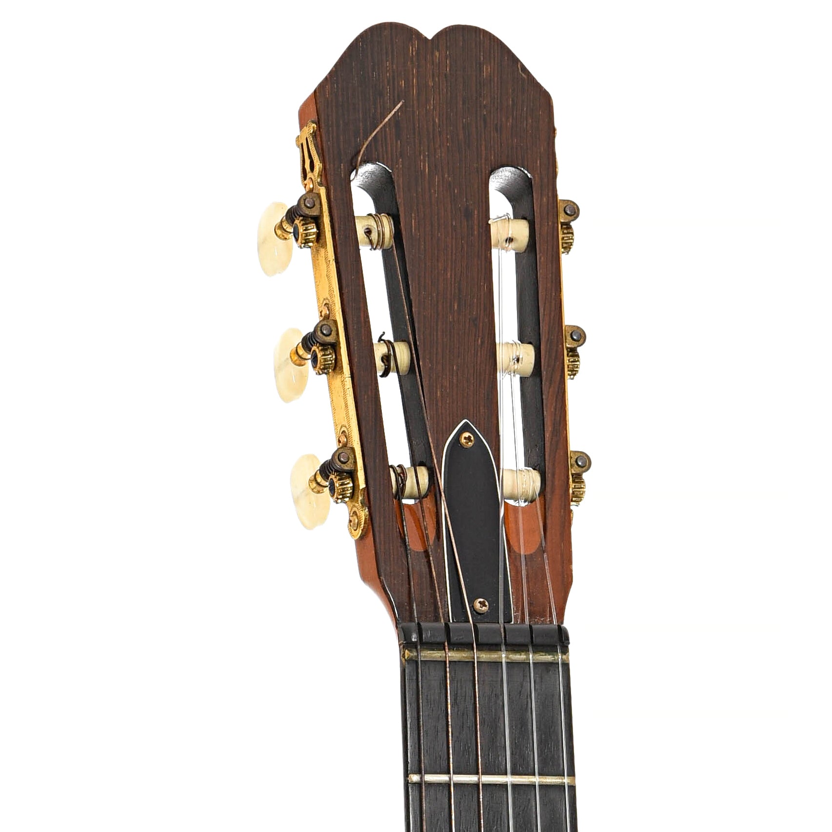 front headstock of Epiphone EC-300 Barcelona Custom Classical Guitar (1966)
