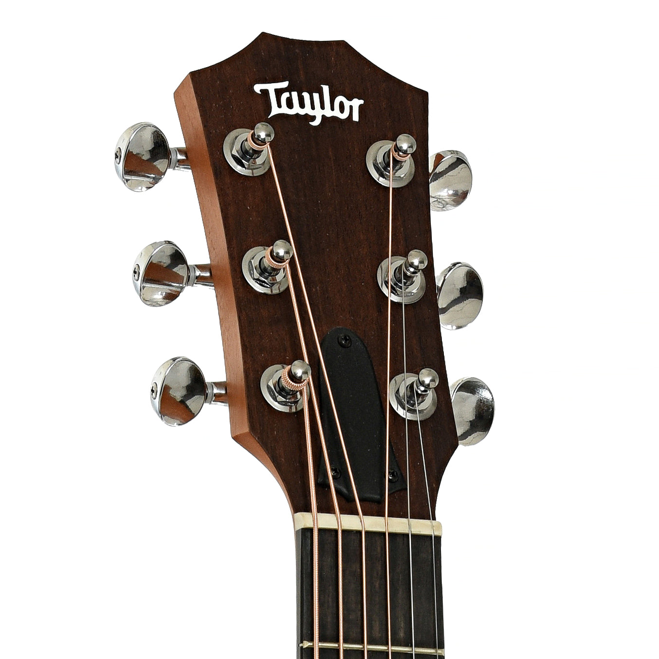 Headstock of Taylor GS Mini-EM Acoustic Guitar 