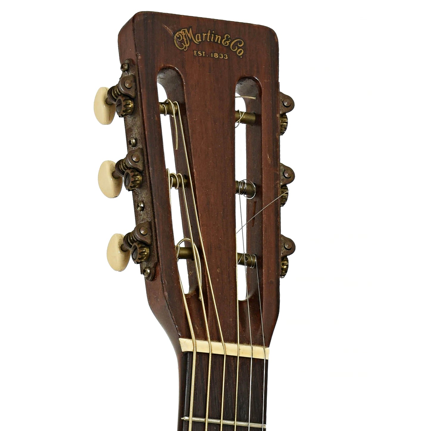 Headstock of Martin 5-18 Acoustic Guitar 