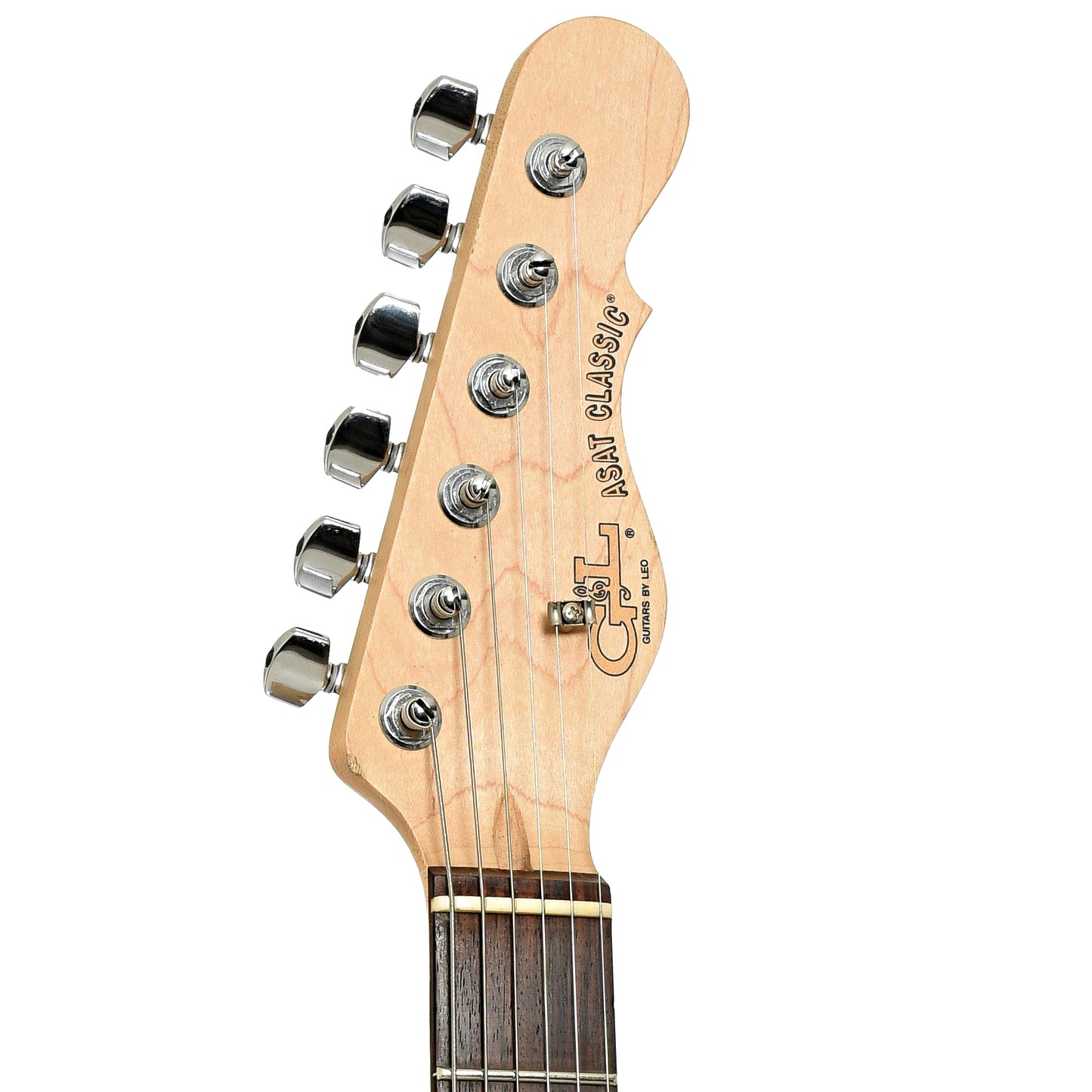 Headstock of G&L ASAT Classic Electric Guita