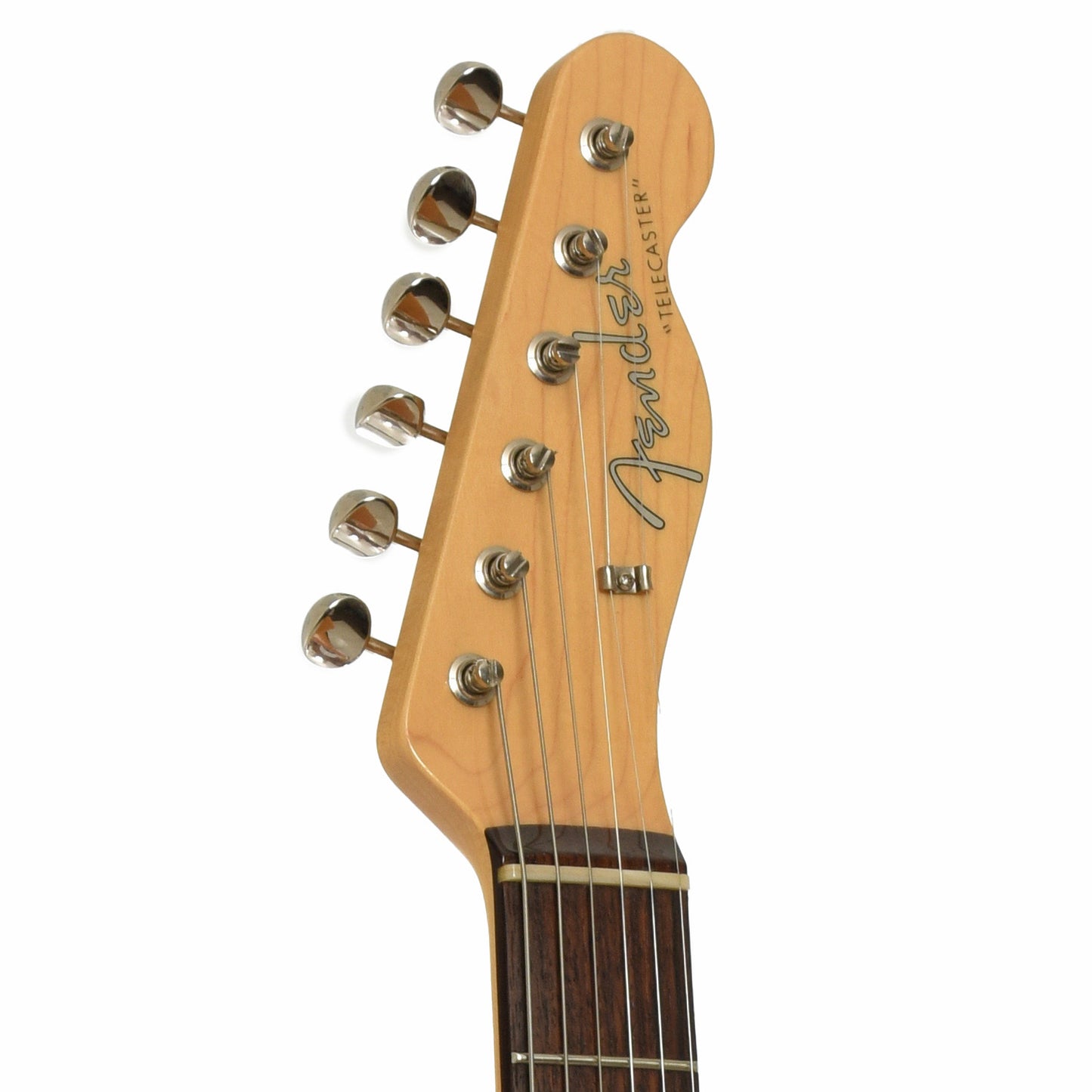 Headstock of Fender Hybrid 60s Telecaster Electric Guitar 
