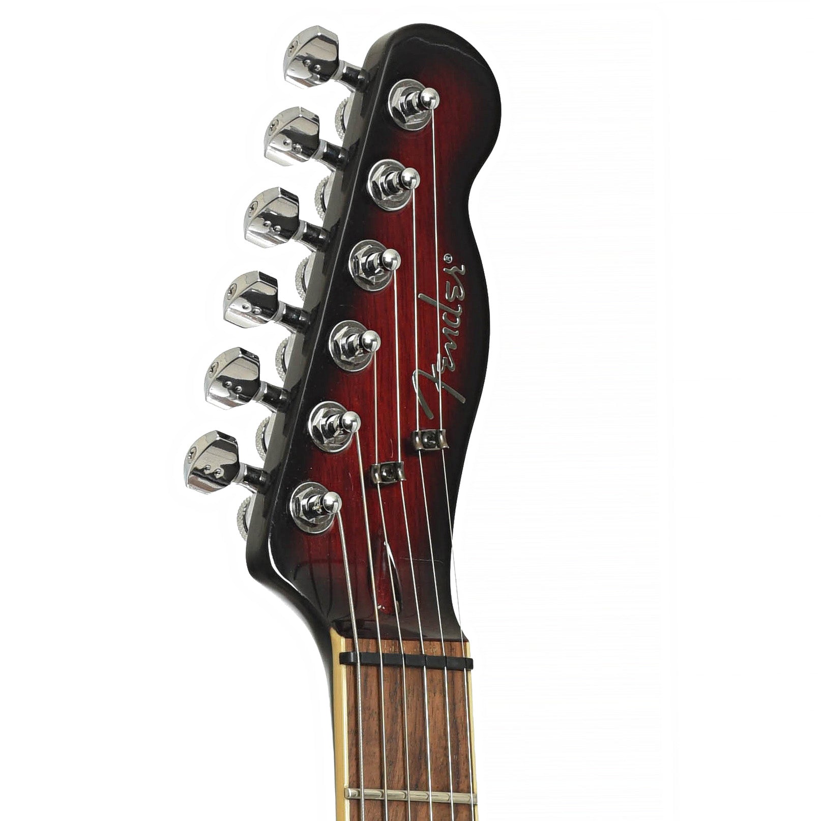 Headstock of Fender Custom Telecaster FMT Electric Guitar