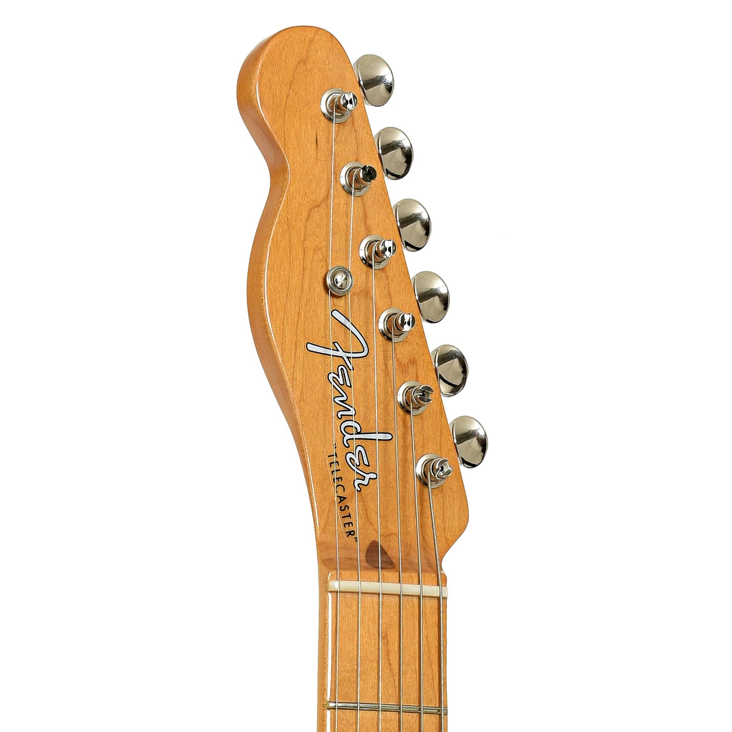 Headstock of Fender American Vintage II '51 Telecaster Electric Guitar