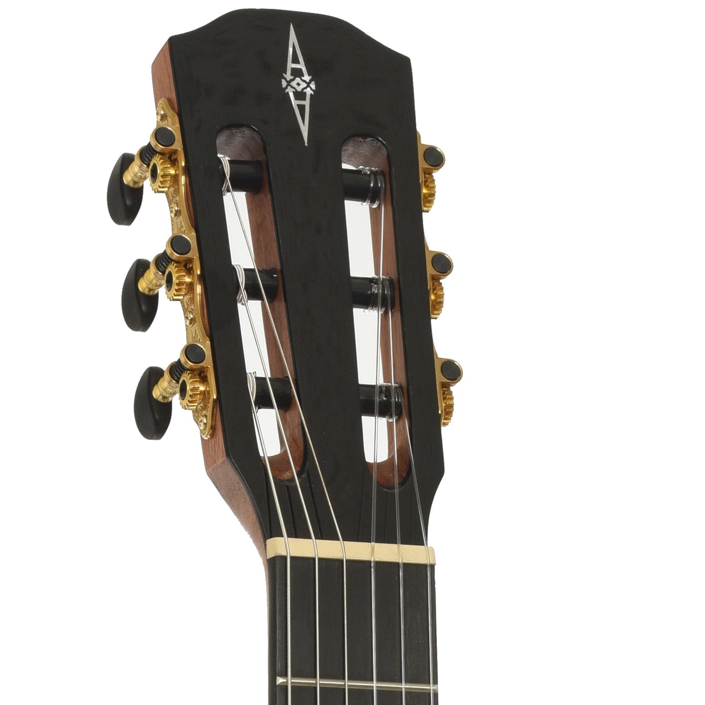Headstock of Alvarez RC26 Classical Guitar