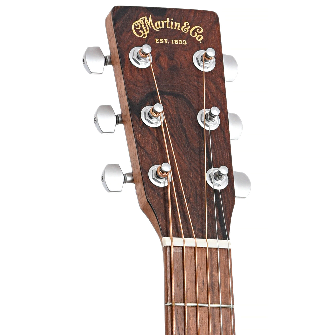 front headstock of Martin GPC-X2E Cocobolo Acoustic Guitar