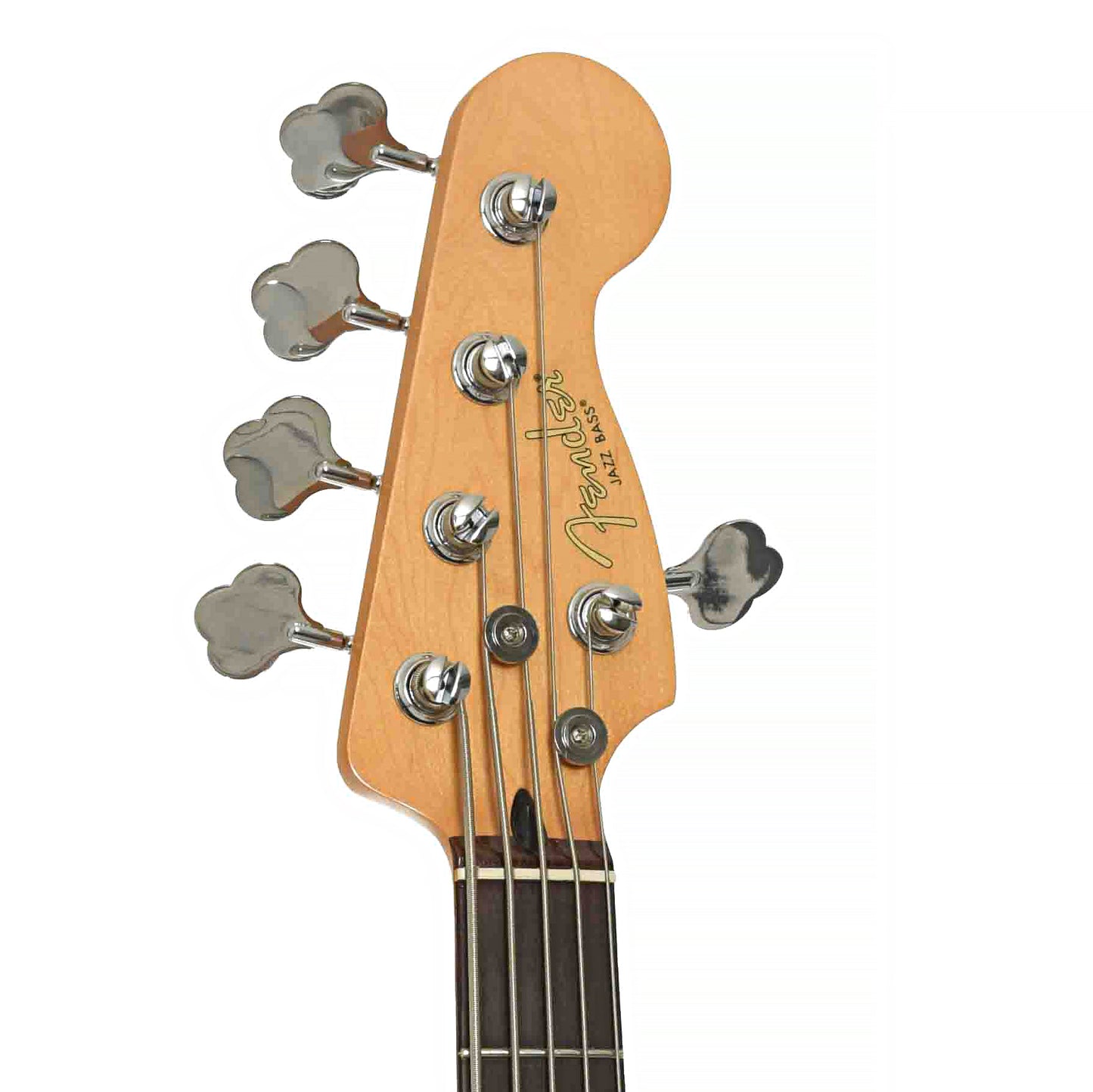 Front headstock of Fender Player II Modified Jazz V