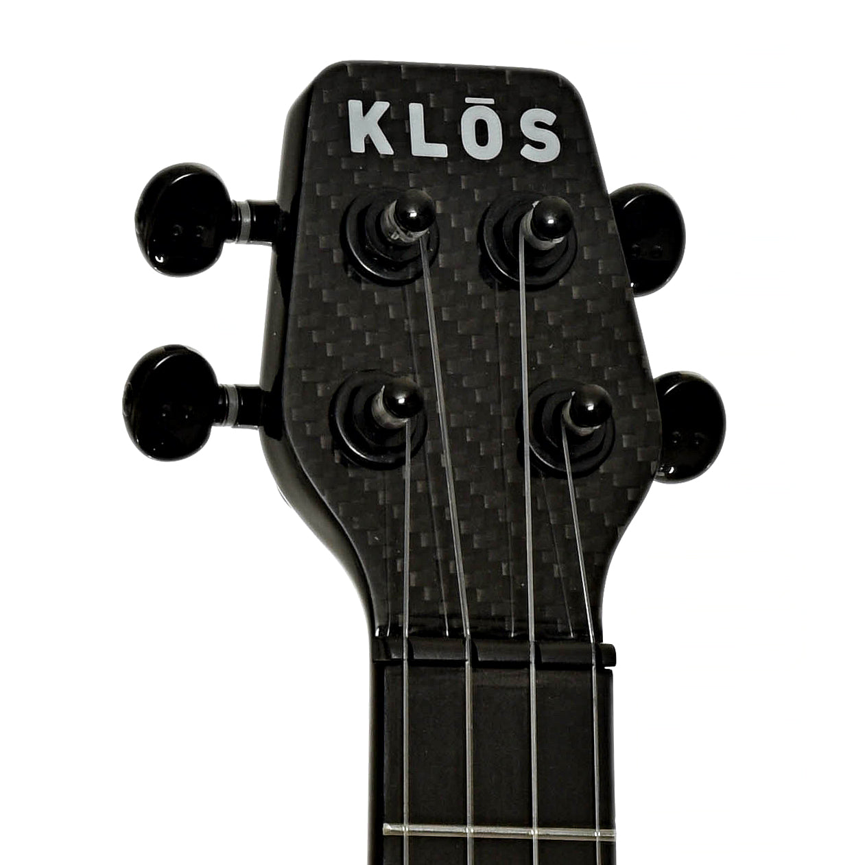 Headstock of Klos Full Carbon Tenor Ukulele